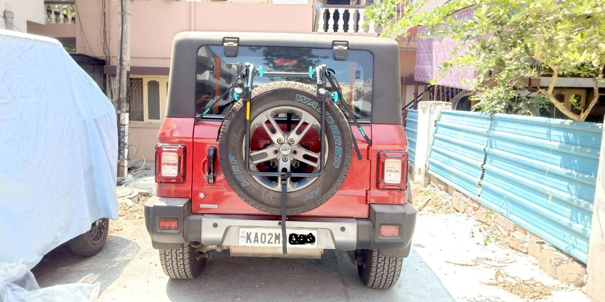 BnB Trunk Bike Rack Ranger Pro Spare Tire (Stepney) Mounting Type BC84092PN Cycling