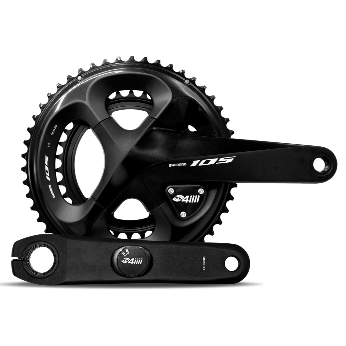 4iiii Precision 105 パワーメーター FC-R7000 4iiii Dual Side Precision Pro Powermeter, for Shimano 105 FC-R7000