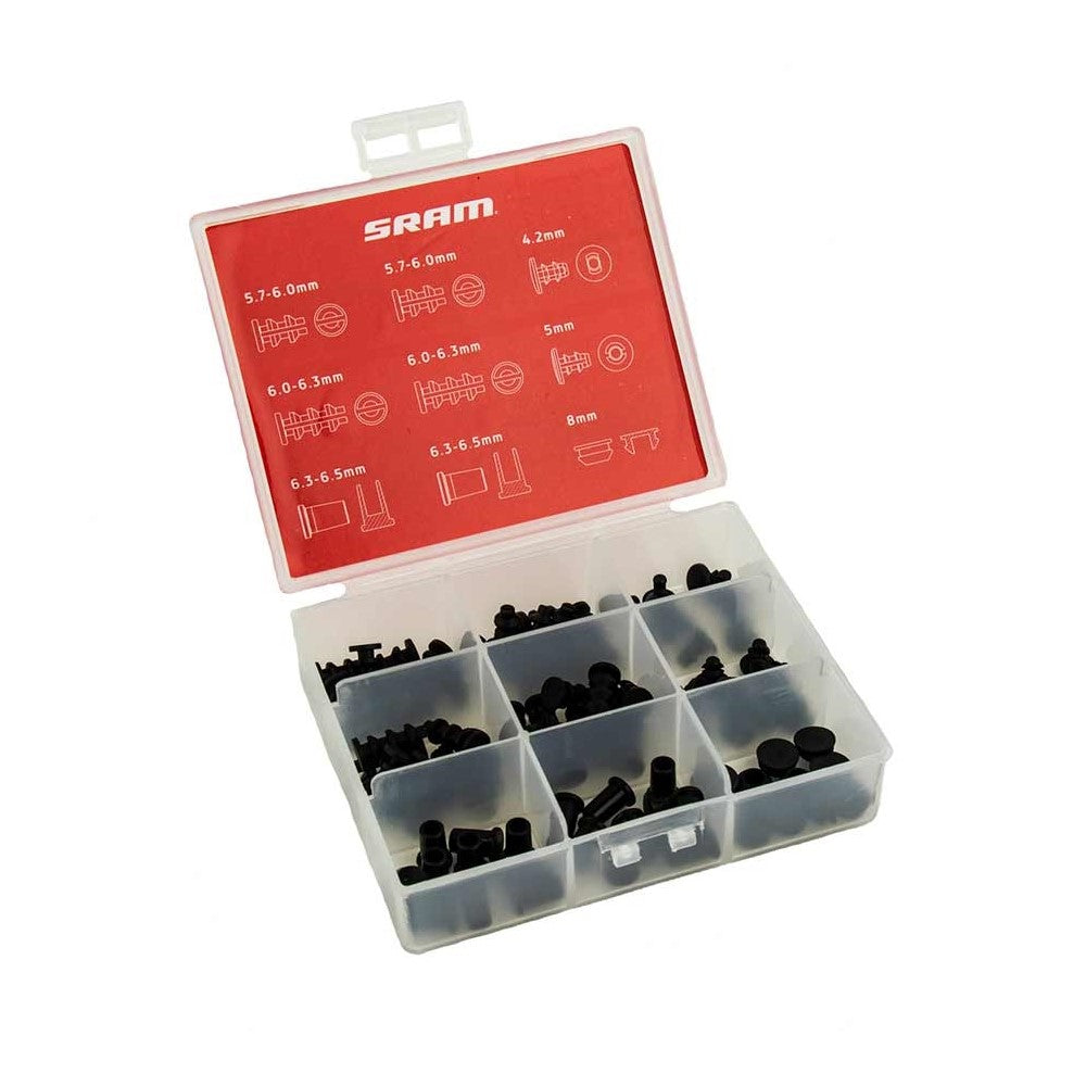 SRAM Bar Ends | Accessory Frame Plugs Tackle Box - Cycling Boutique