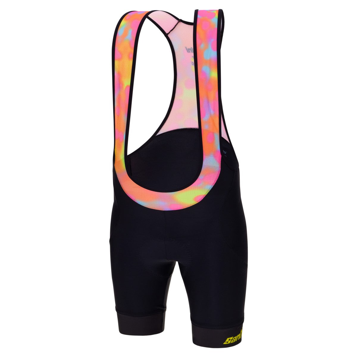 Santini Pirelli Bib Shorts Herren - Radhose Mit GITevo Sitzpolster