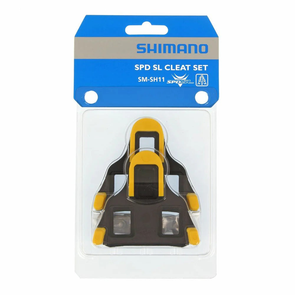 Shimano Road Cleats for SPD-SL for Clipless Pedals Yellow Blue