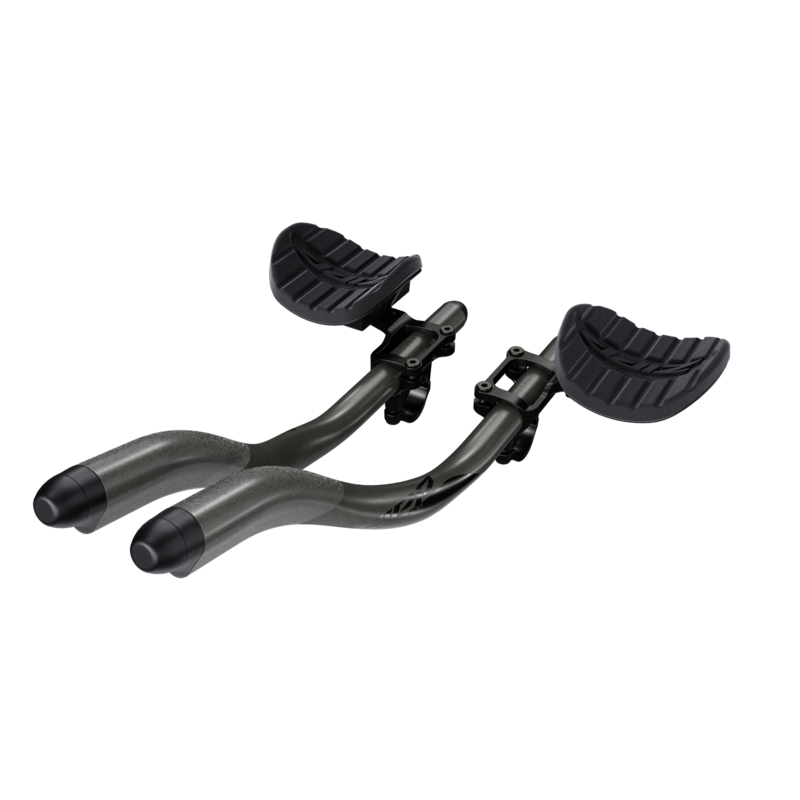 ZIPP TT Handlebars Vuka ClipOn, High Clamp with Carbon Evo