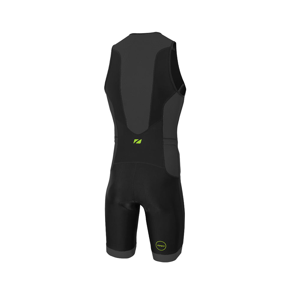 Zone 3 TriSuits Men's Aquaflo Plus Sleeveless Trisuit Cycling Boutique