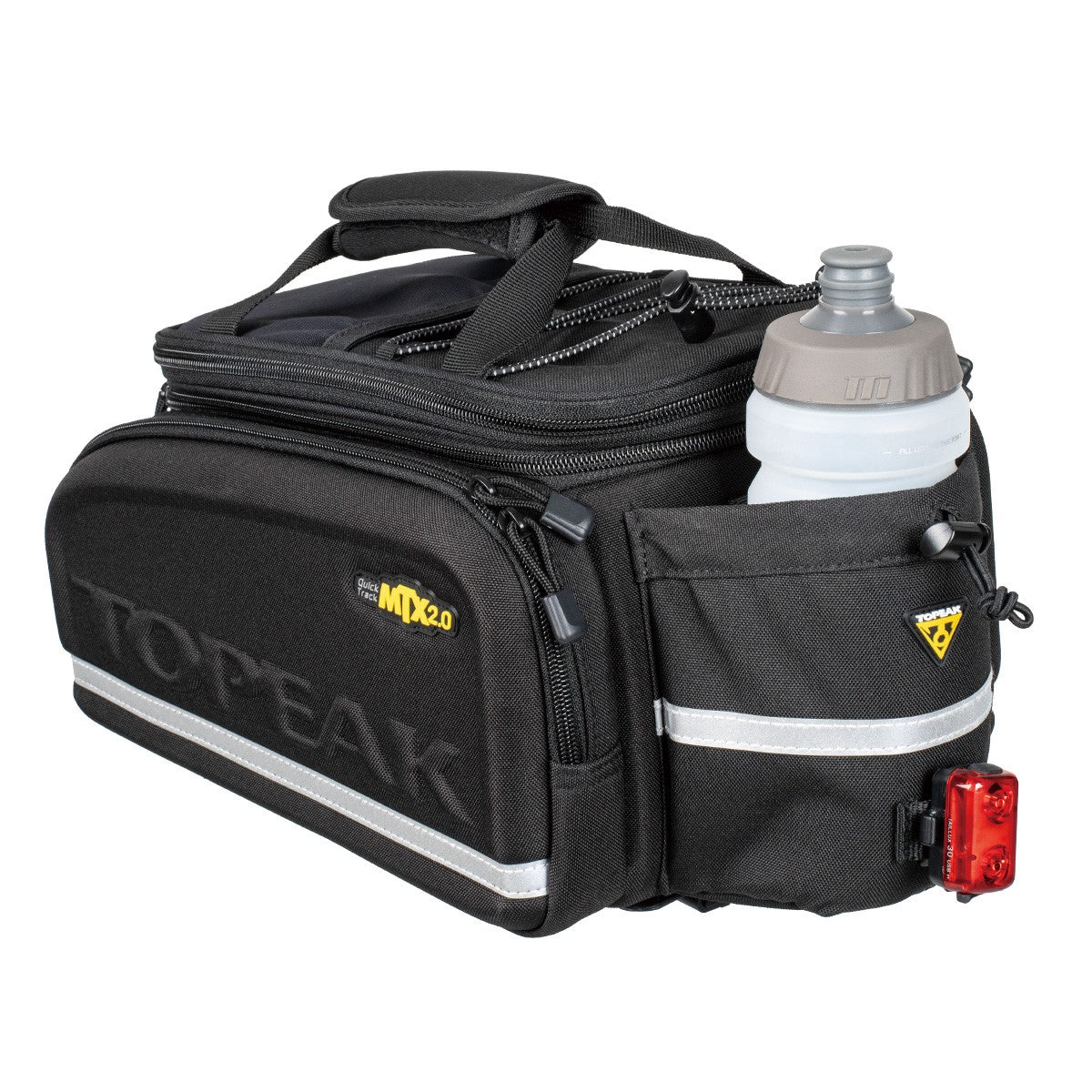 Topeak Rear Pannier Bags | MTX 2.0 TRUNKBAG DX, on Quicktrack 12.3L