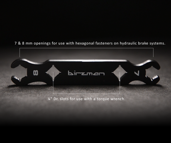 Birzman Tools | Flare Nut Wrench 7 & 8, BM22-FW-7-8 - Cycling Boutique