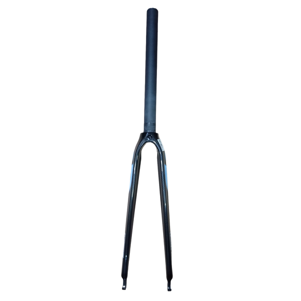 Controltech Full Carbon Rigid Fork - 700x28-30mm For Road racing and sportive riding, Glossy Black - Cycling Boutique