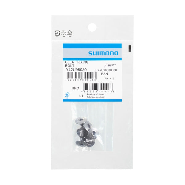 Shimano SPD-SL Cleat Fixing Bolts | for Dura-Ace/Ultegra/105, for SM-SH10/11 - Cycling Boutique