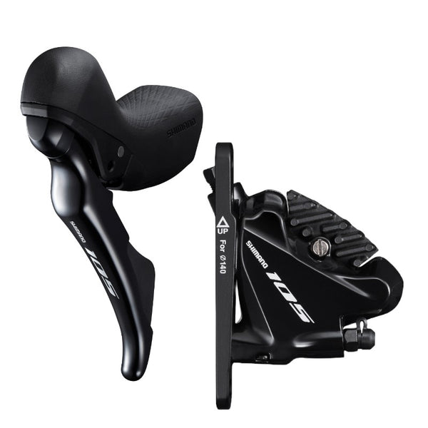 Shimano Shifters & Disc Brakes | 105 Series, ST-R7020 + BR-R7070, 11-Speed - Cycling Boutique