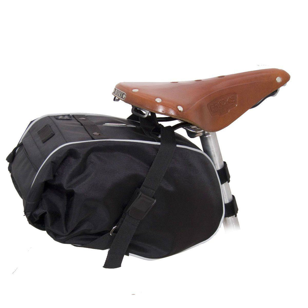 Banjo Brothers Saddle Bag Waterproof, Black - Cycling Boutique