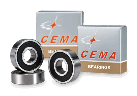 CEMA Wheel Hub Bearings | Chrome Steel, Contact Seal - Cycling Boutique