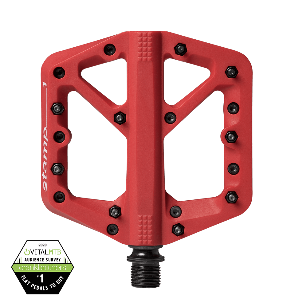 CrankBrothers Flat Platform Pedals Stamp 1 Small
