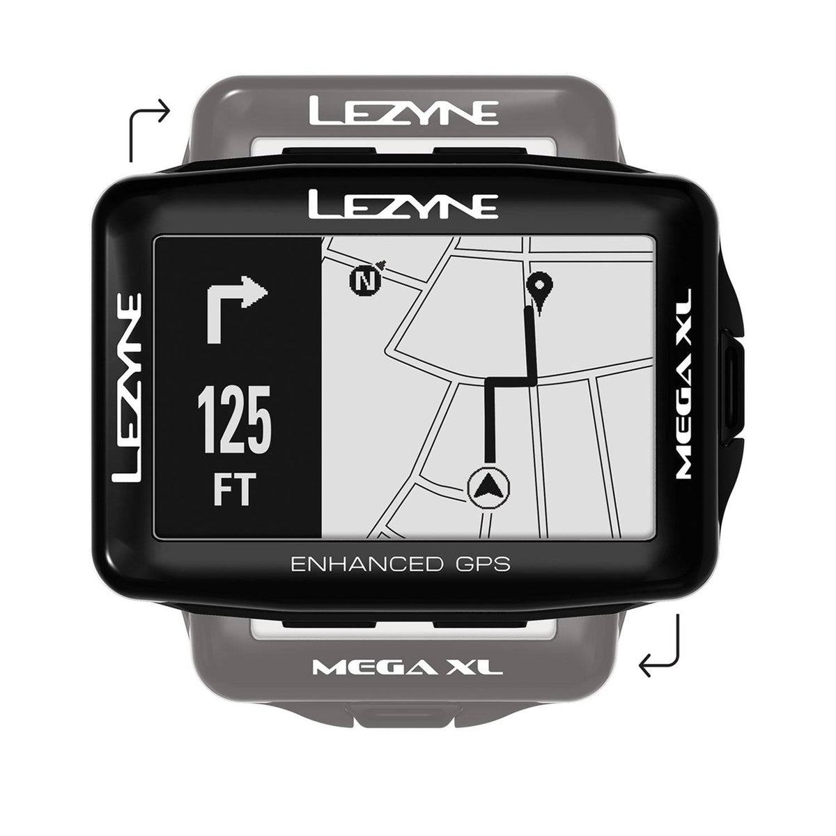 GARMIN - hata536　MEGA XL LEZYNE Lezyne CycloComputer | Mega XL GPS Bike Computer | Cycling