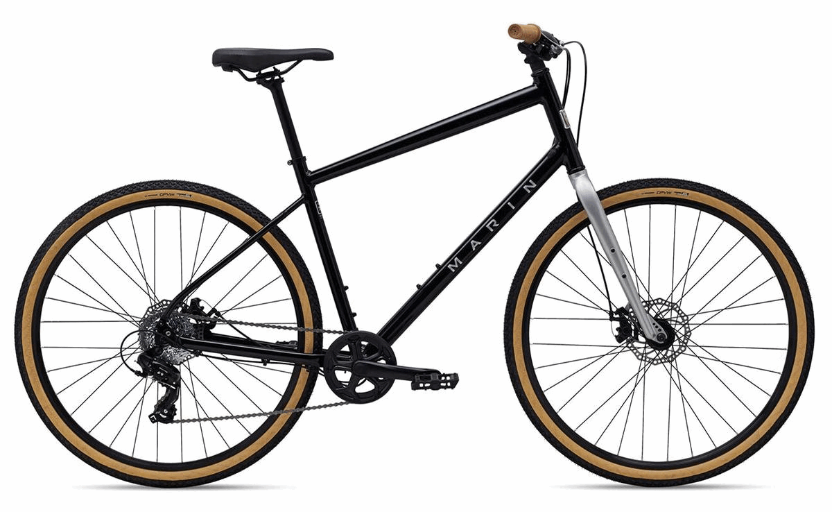 Marin Bikes Kentfield Hybrid Bike, Rigid Fork for Fitness Road Riding