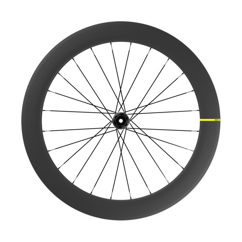 Mavic Road Wheelset 700c Cosmic SL 65 Disc Carbon Clincher CenterLock Disc Brake Through Axle QR