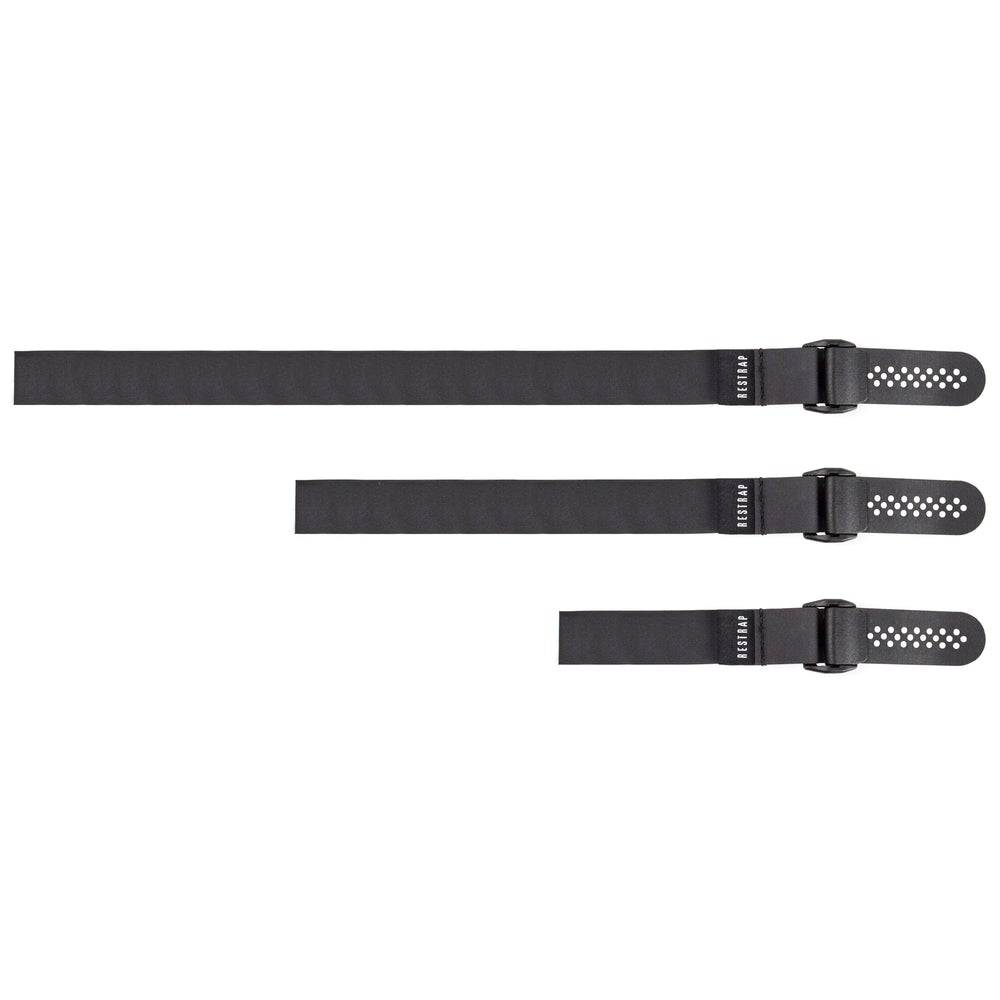 Restrap Fast Straps Mix Pack - Black (Pack of 3) | RS/FST/MIX/BLK - Cycling Boutique