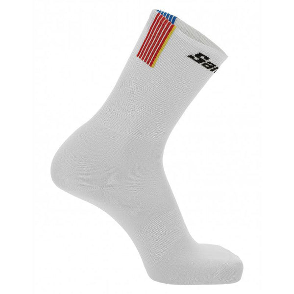 Santini Tour De France Trionfo Socks-White - Cycling Boutique