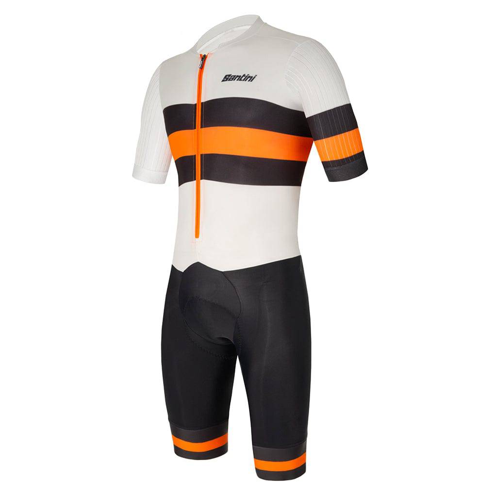 Santini Men's Viper Bengal Skinsuit Mサイズ Santini Men's Viper Bengal Skinsuit | High-Performance Tri-Suit