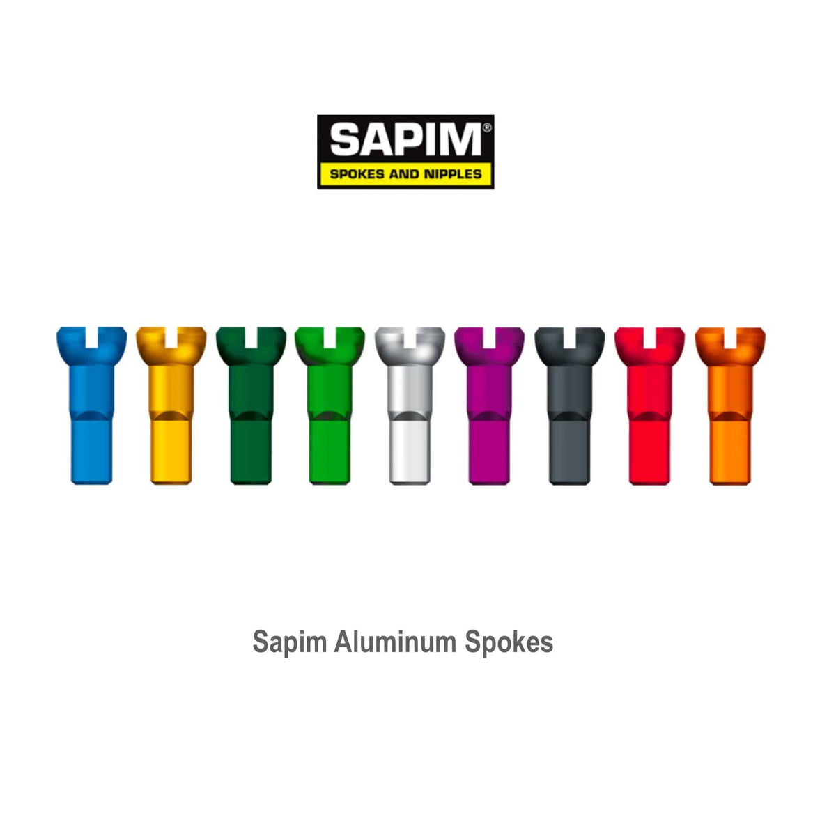 Sapim Spoke Nipples Aluminum Polyax Cycling Boutique