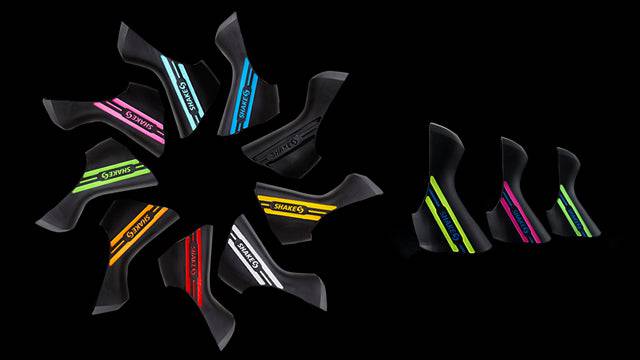 Shimano Ultegra ST-6800/5800 11-Speed Shifter Bracket Covers – Black Rubber (Pair, Made In Japan)