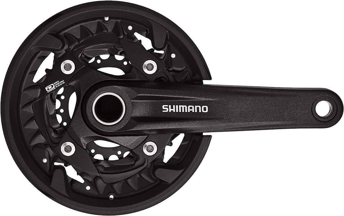 Shimano MTB Cranksets MT500-3, 3x10-Speed, Hollowtech