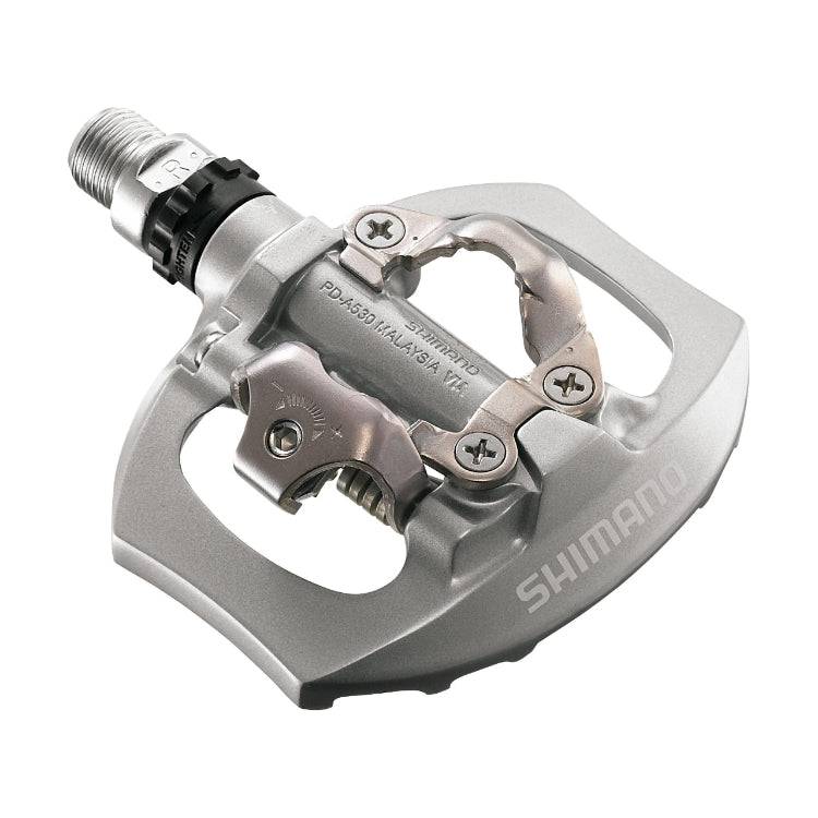 pd a530 pedal Shimano Road/MTB Dual Sided Clipless/Flat Pedals