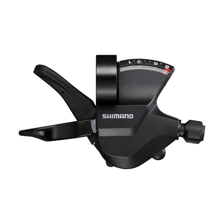 Shimano Shifters SL-M315, 3x8-Speed, Rapidfire Plus, w/ Optical Gear Display