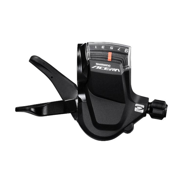 Shimano Shifters Acera SL-M3000, 3x9-speed, Rapidfire Plus w/ Optical Gear Display