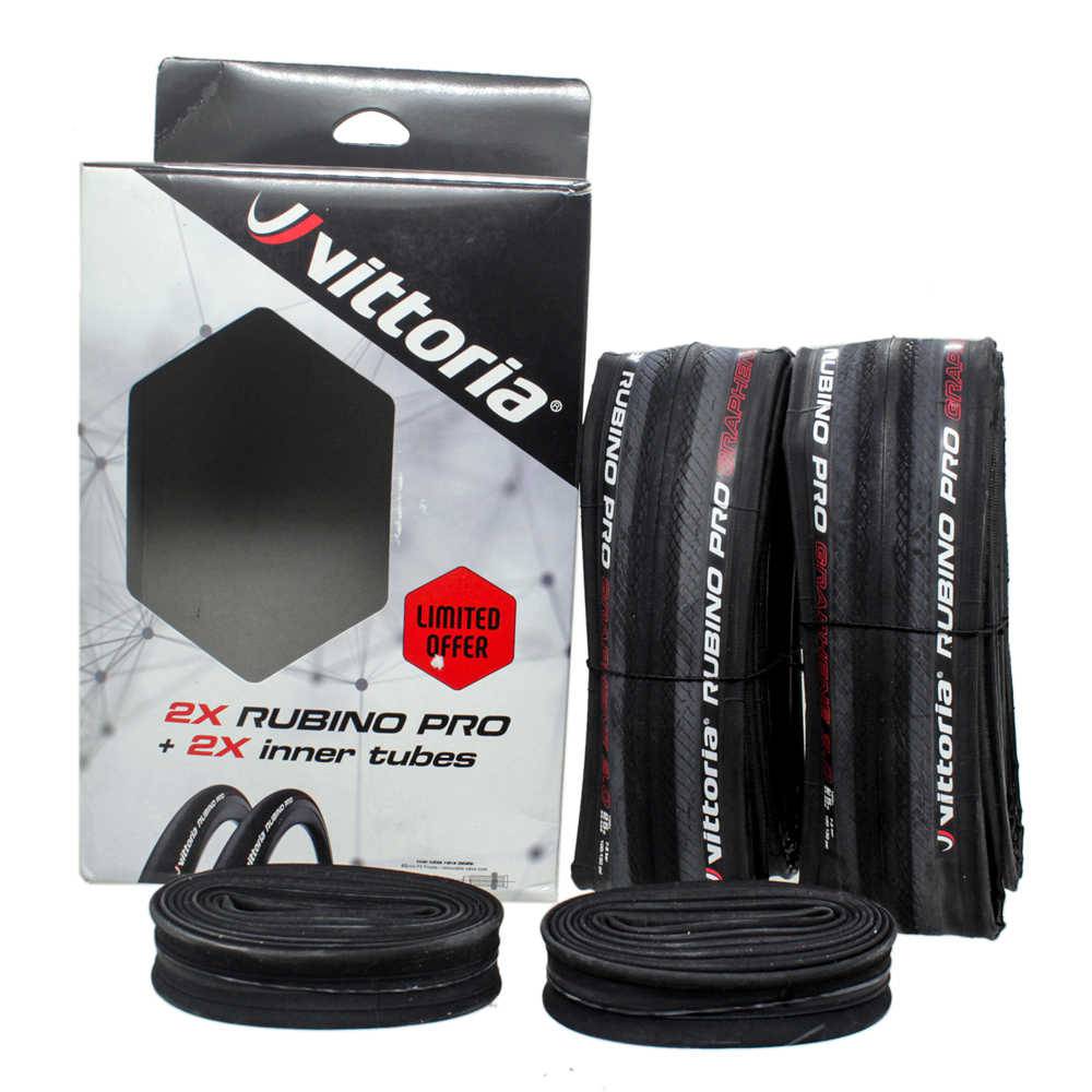 Vittoria Rubino Pro 650c Tires Clincher Vittoria Road Tires Combo