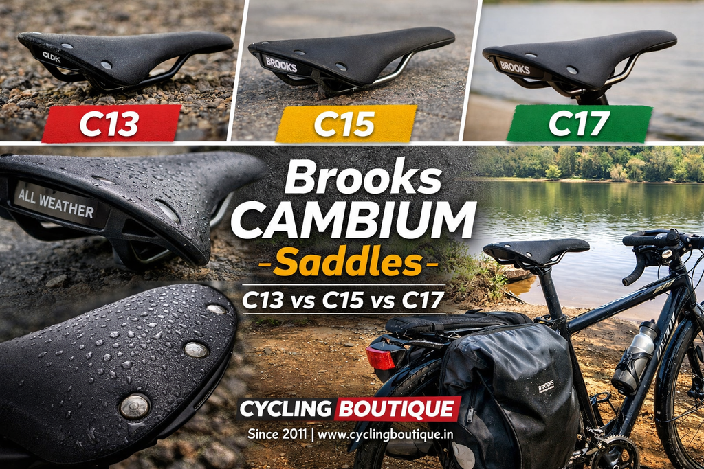 Brooks Cambium Saddles Explained — C13 vs C15 vs C17 | Expert Review & Buying Guide in India