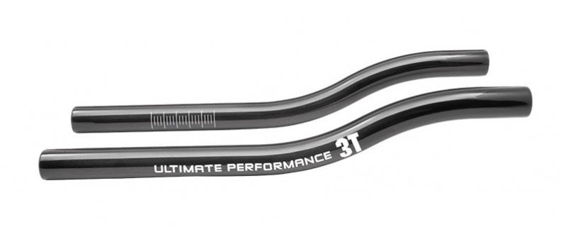 3T S-Bends Extensions, Carbon (Without Clip-On Clamps) - Cycling Boutique