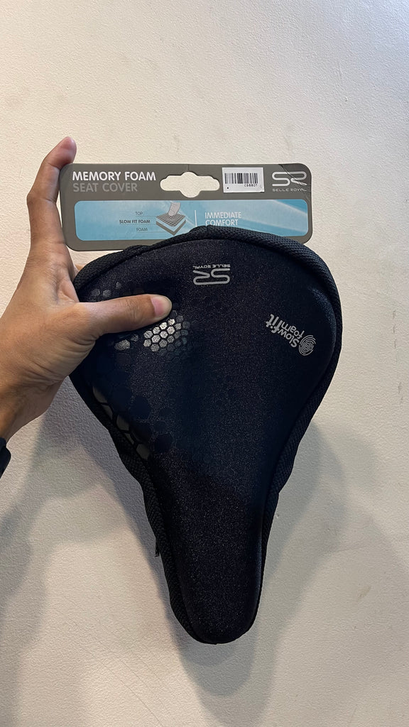 Selle Royal Memory Foam Seat Cover for immediate comfort Cycling
