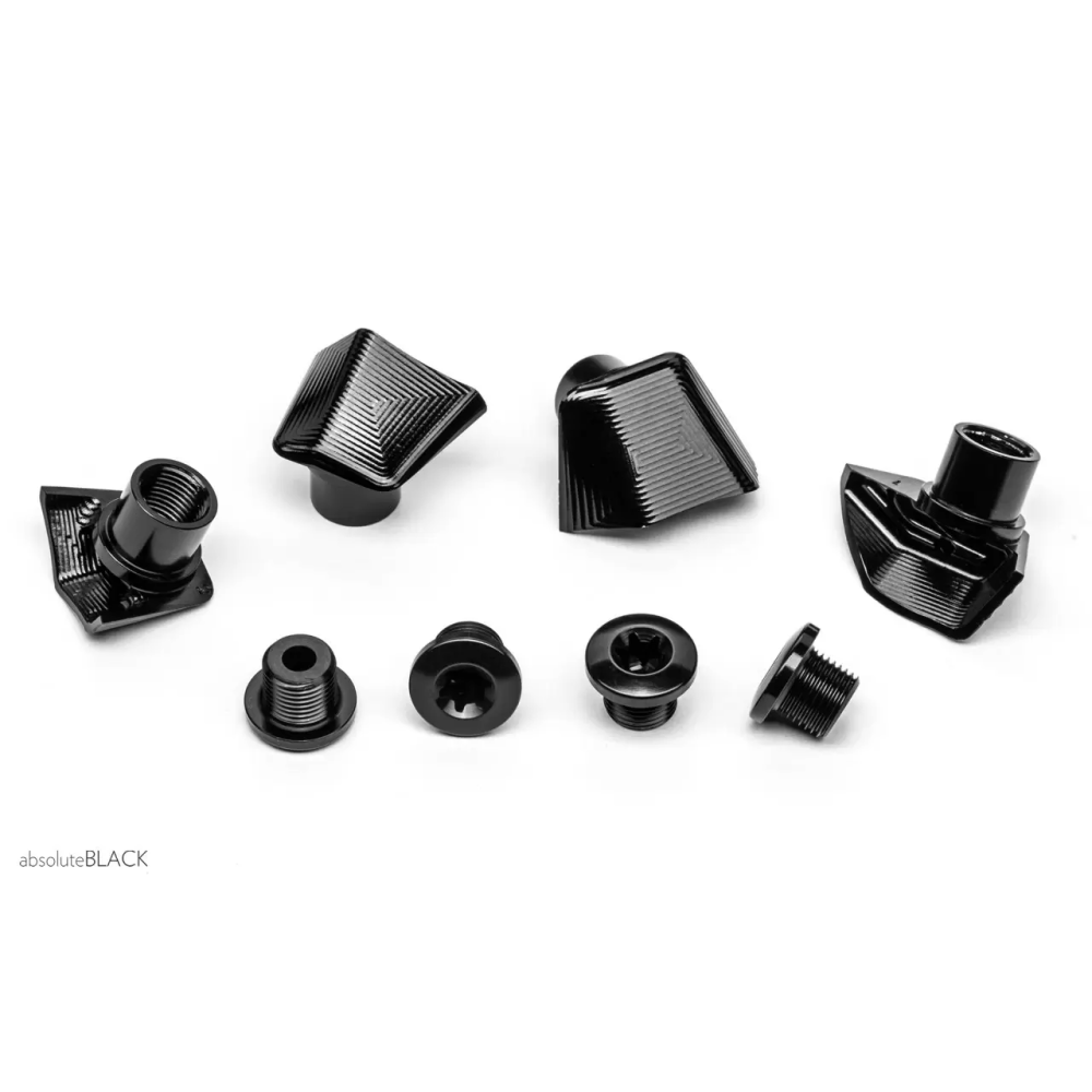 Absolute Black Crank Bolt Covers for Dura-Ace 9100 & Ultegra 8000 - Cycling Boutique