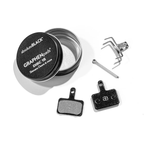Absolute Black Disc Brake Pads | GraphenPads World's Best Disc Brake Pads (No.15) - Cycling Boutique