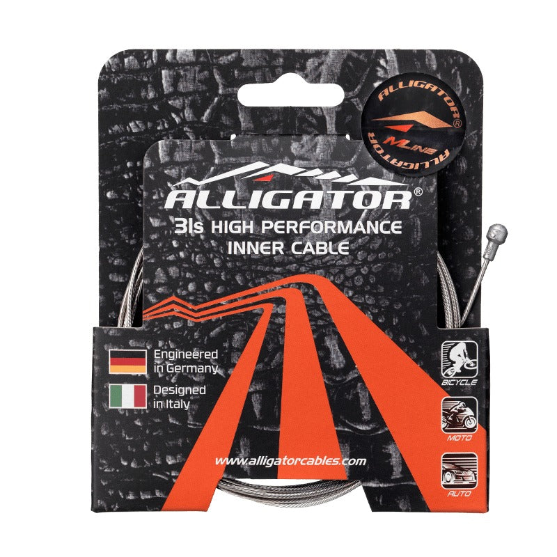 Alligator Shift Inner Cables | 31-Strand Superior Shine Slick Stainless - Cycling Boutique