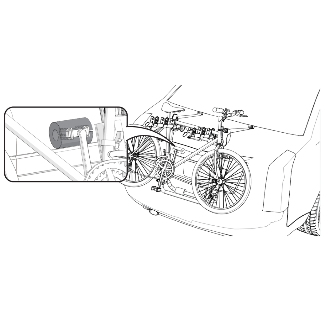 BNB Protective Foam Pads for Bikes - Sponge for car racks - Cycling Boutique