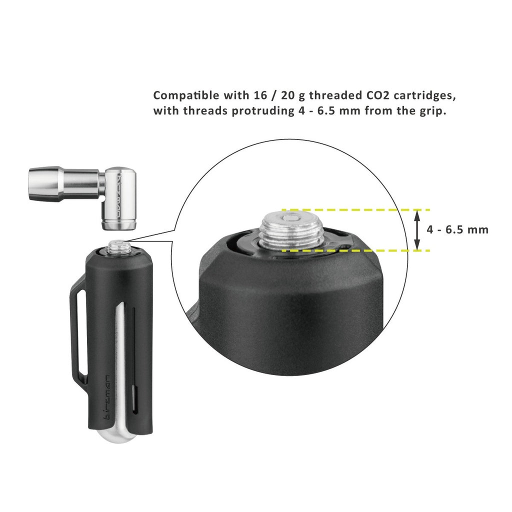 Co2 Cartridges Threaded Planet Bike Red Zeppelin Inflator