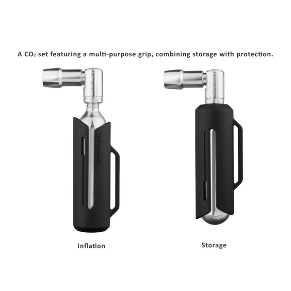 Birzman Tools | E-Grip Turn CO2 Inflator Set - Cycling Boutique