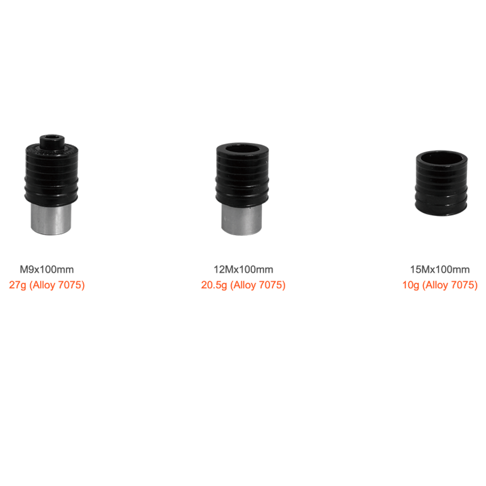 Bitex Front Hub Conversion Caps | BX106F - Cycling Boutique