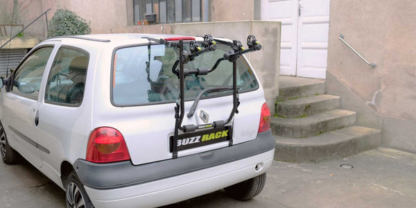 BuzzRack Trunk Mount Racks | MOZZQUITO 3 - 3 Bike Trunk Rack - Cycling Boutique