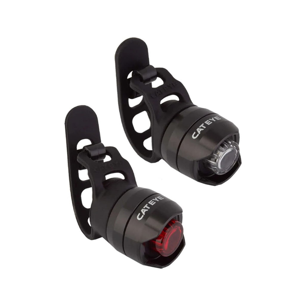 CatEye Combo Lights | ORB SL-LD160-F/R (External Coin Cell Battery) - Cycling Boutique