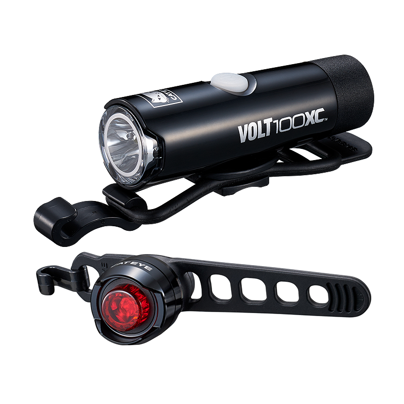 CatEye Combo Lights | VOLT100XC & ORB HL-EL051RC/SL-LD160RC - Cycling Boutique