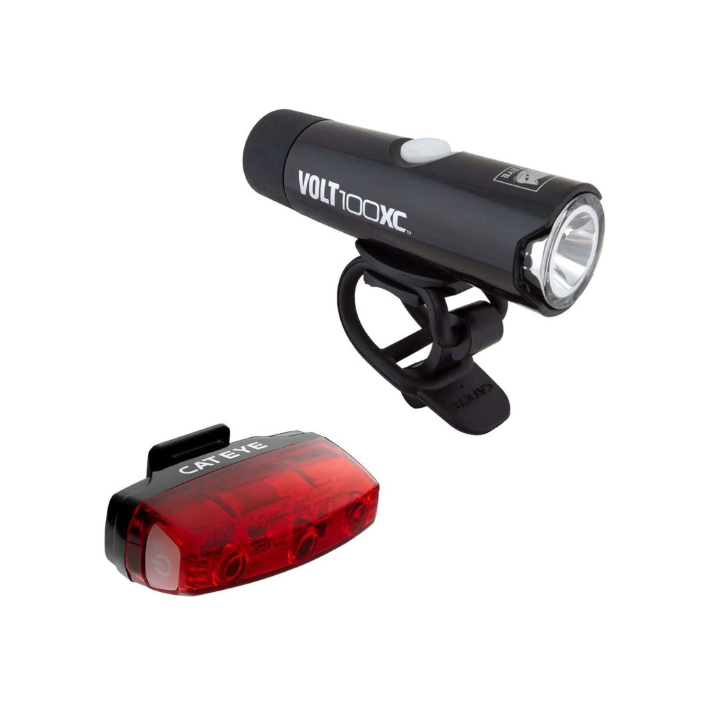CatEye Combo Lights | Volt 100XC & Rapid Micro, HL-EL150RC_TL-LD620 (Rechargeable) - Cycling Boutique