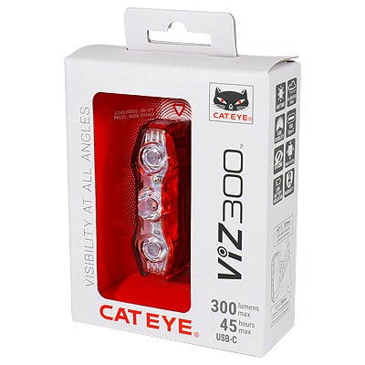 CatEye Rear Light ViZ300 TL-LD810N (USB-Type C Rechargeable)