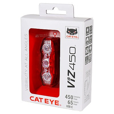 CatEye Rear Light ViZ450 TL-LD820N (USB-Type C Rechargeable)