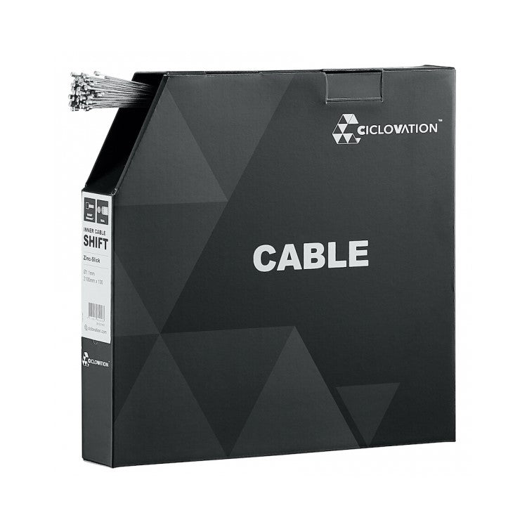 Ciclovation Cables | Basic Zinc Road Brake Inner Cable, for Shimano / SRAM (100 Pieces) - Cycling Boutique