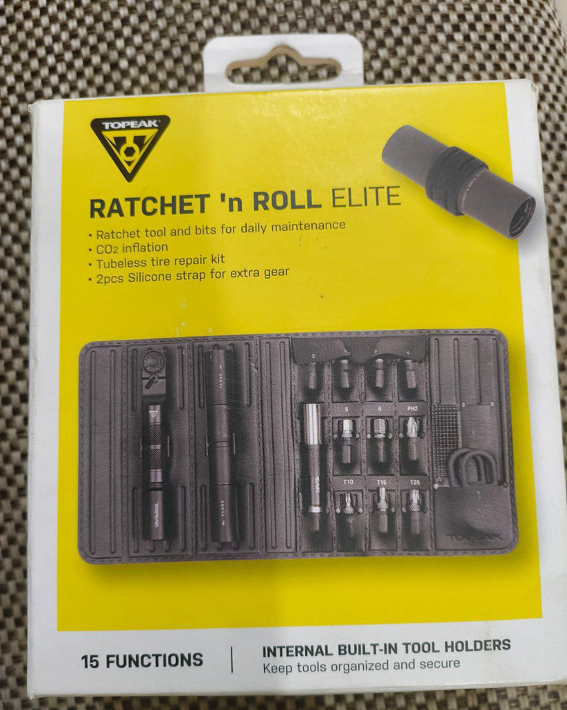 Topeak Wrench w/ Tubeless Tools | RATCHET n ROLL ELITE (TT2609
