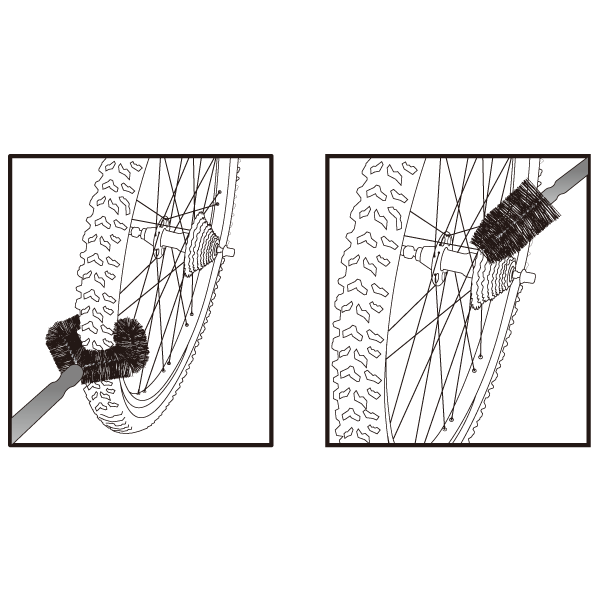 Icetoolz Bike Cleaning Brush Set | C124 - Cycling Boutique