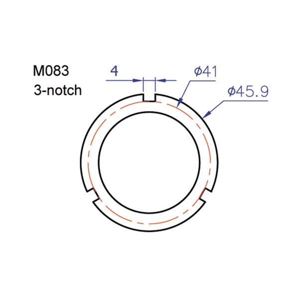 Icetoolz Tools | BB Installation Tool, 3-Notch Lockring, M083 - Cycling Boutique