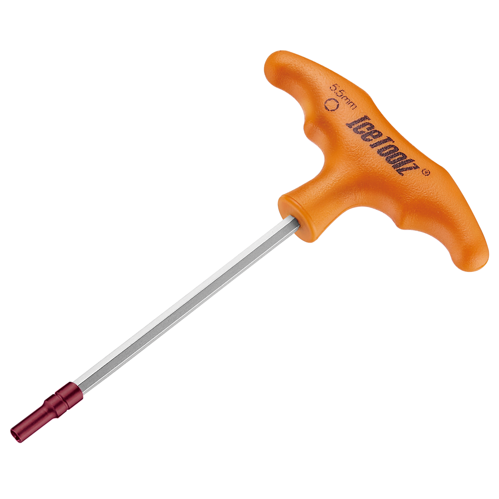 Icetoolz Tools | T-Handle of 5.5mm Hex Key Spoke Tool, 12C7 - Cycling Boutique