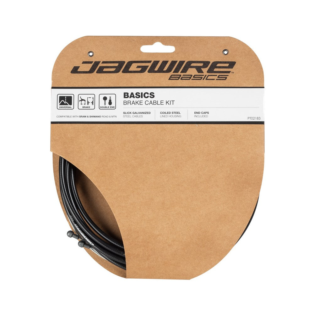 Jagwire Cables | Basics Brake Cable Kit, BWKB000 for SRAM, Shimano Road & MTB - Cycling Boutique